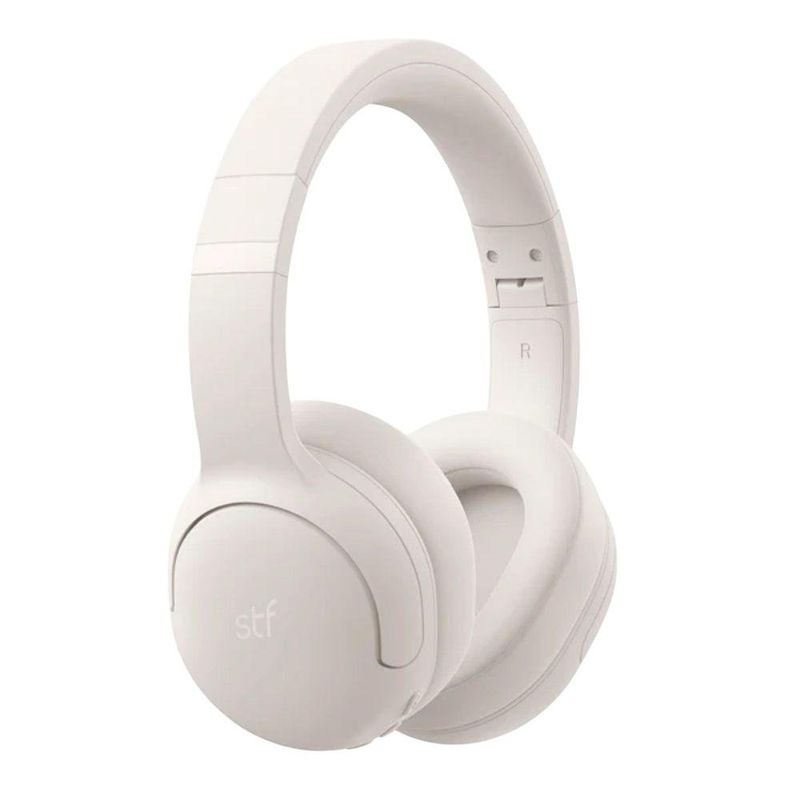 Audífonos On Ear STF Icon Inalámbricos con Micrófono Color Blanco