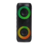 Bocina Inalámbrica Carbono Pocke 2x2 con Luz Led RGB