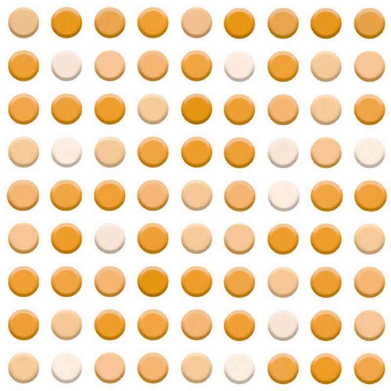 Piso Cerámico Mykonos Acabado Brillante de 20 x 20 cm Color Beige