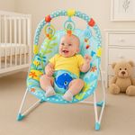 Silla Mecedora Infantil Ballena Celeste