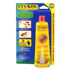 Pasta Eliminadora de Cucarachas Cuckol 50 g