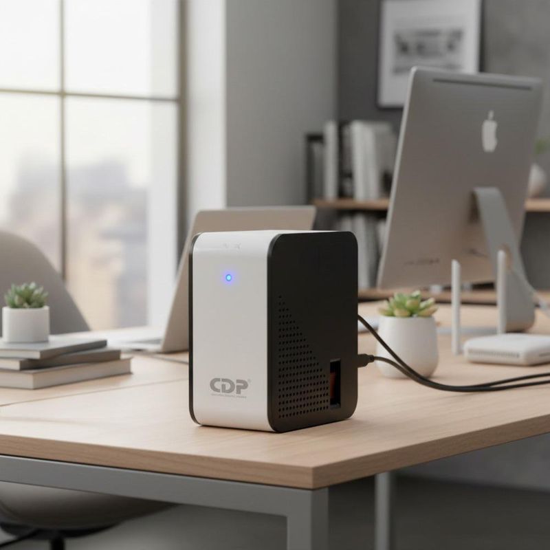 Regulador y Supresor de Picos 175 J 8 Entradas