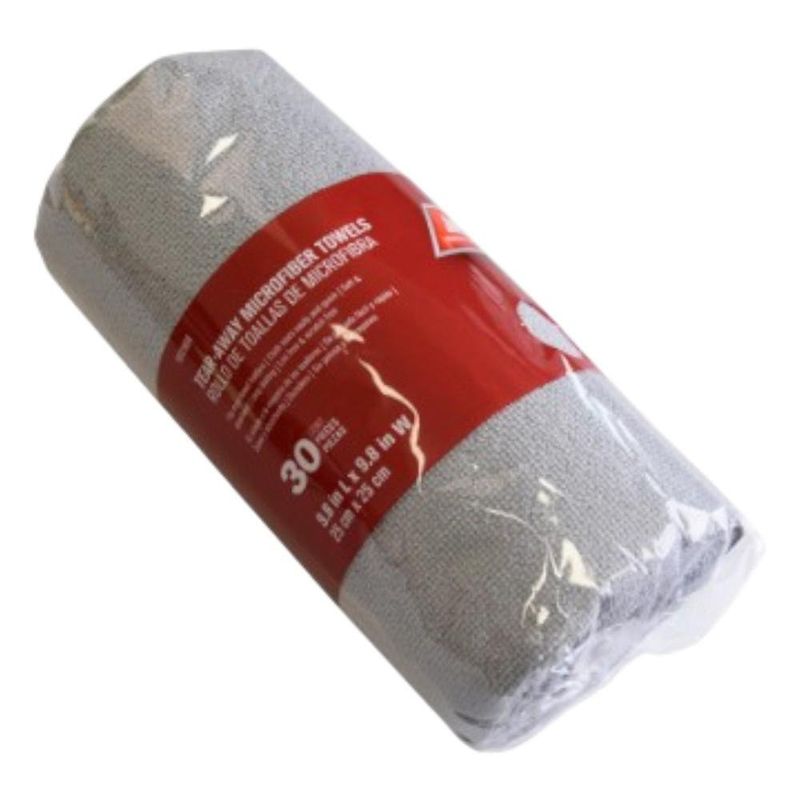 Rollo de Toallas de Microfibra Tear-Away 30 Pzas