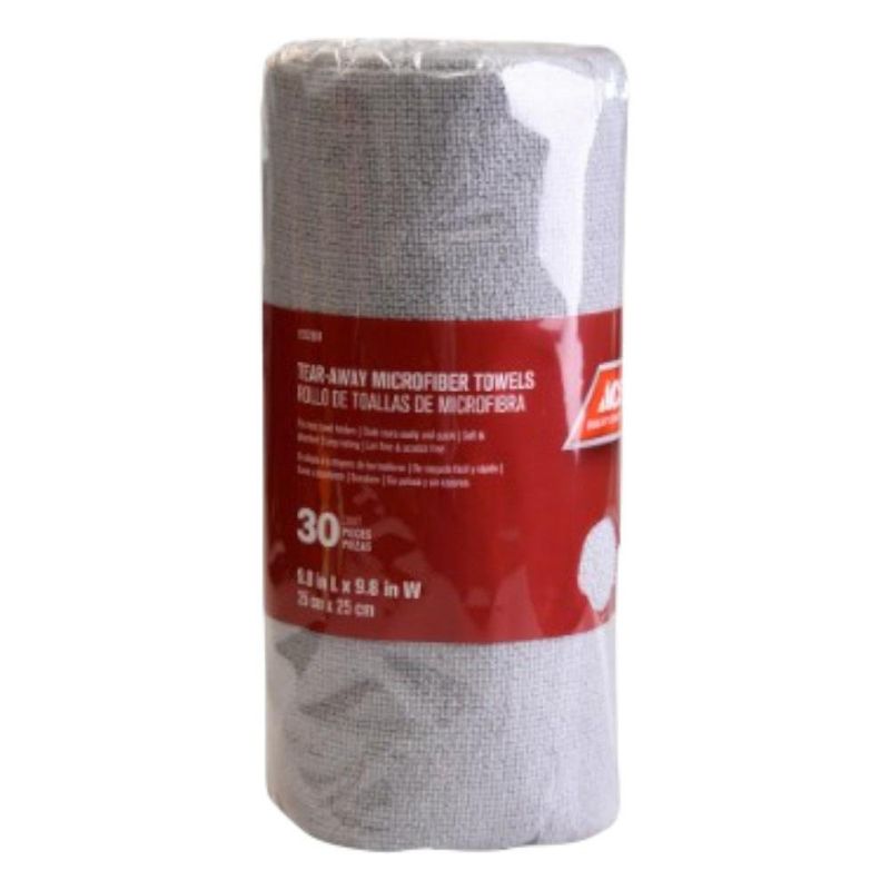 Rollo de Toallas de Microfibra Tear-Away 30 Pzas