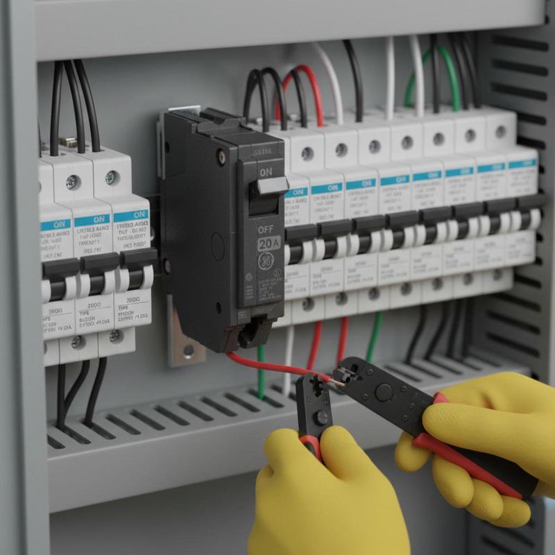 Flipón Automático Q-Line Estándar de 1 Polo 20 A