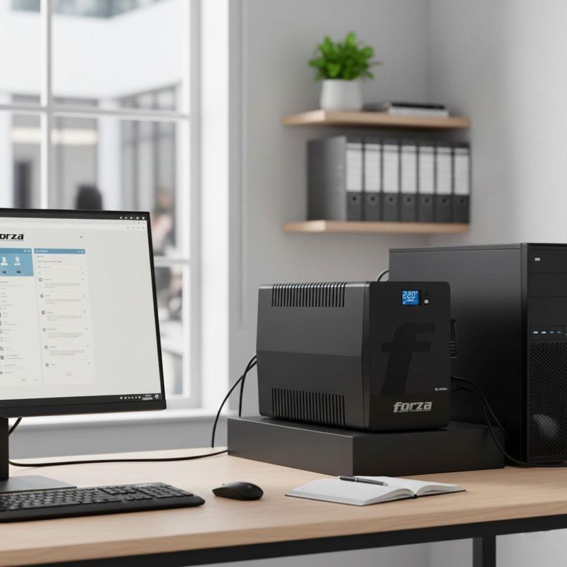 Ups Inteligente 1200 W de 8 Salidas