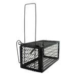 Trampa de Jaula Metálica para Ratas con Mecanismo Seguro