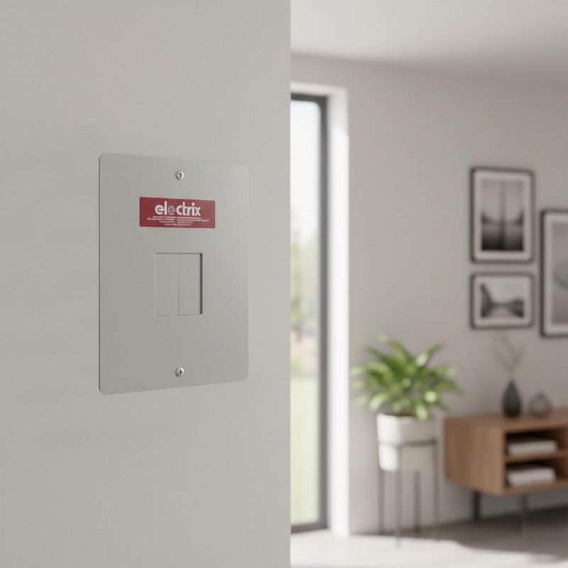 Caja de Distribución de Empotrar para 2 Flipones