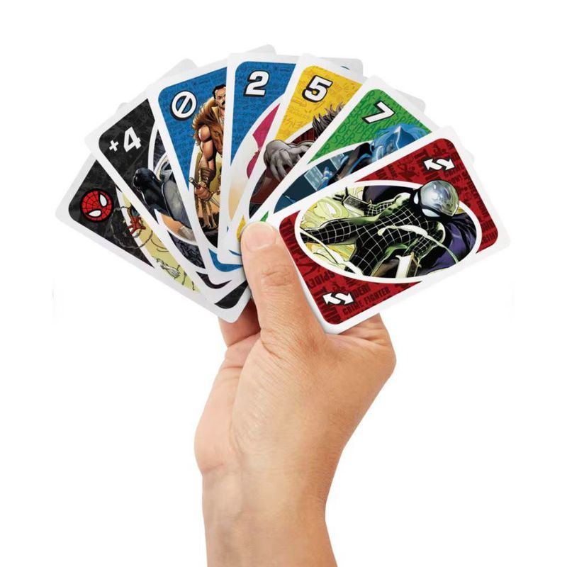 Juego de Cartas UNO Edición Spider-Man