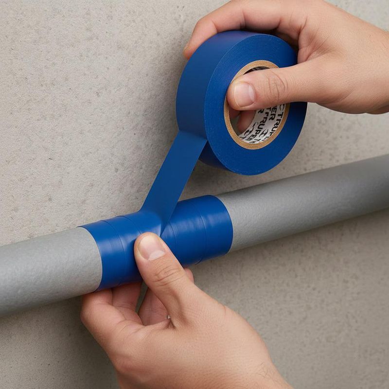 Cinta Aislante Eléctrica PVC Azul 3/4Plg X 60 Pies