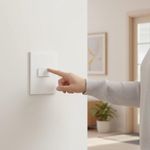 Interruptor Simple Nobile Blanco 15 A