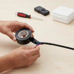 Cinta de Aislar Negra 3/4 Plg X 60 Pies