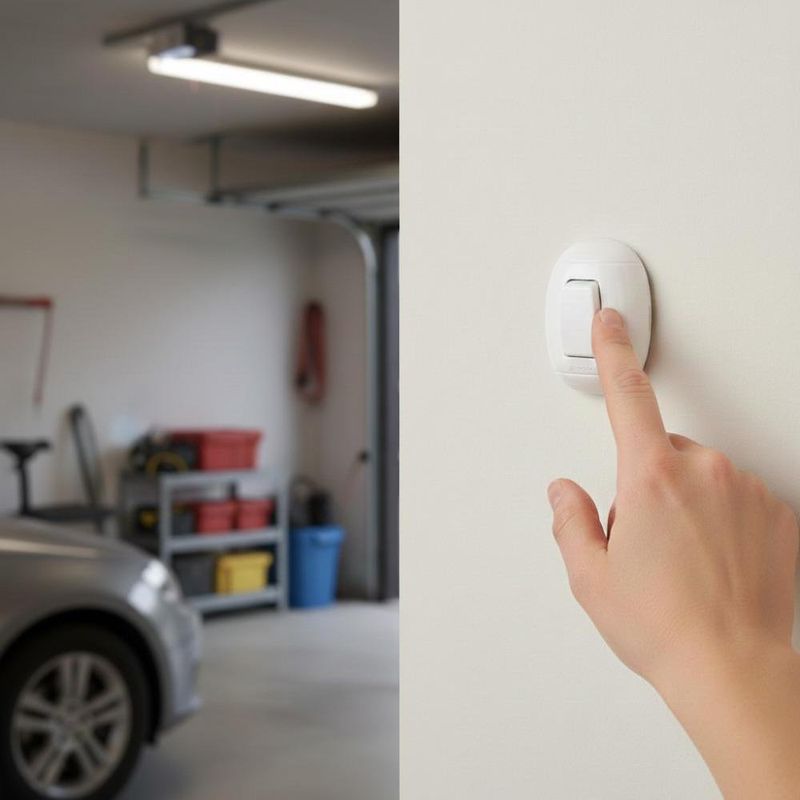 Switch Sencillo Oval Marfil