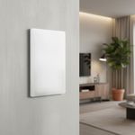 Placa Ciega Luzica Blanca