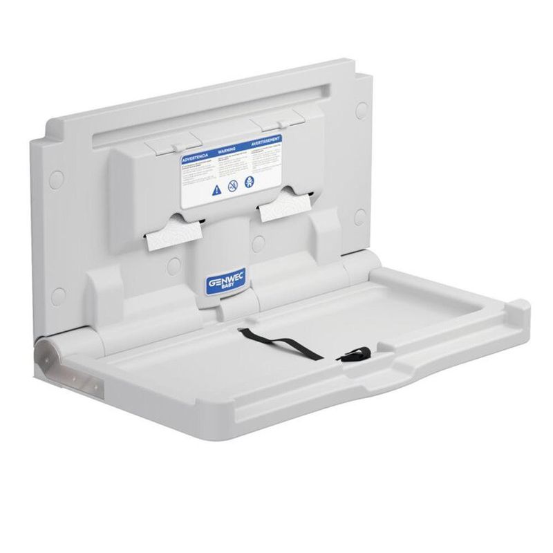 Cambiador Horizontal de Pared en Polietileno para Bebé