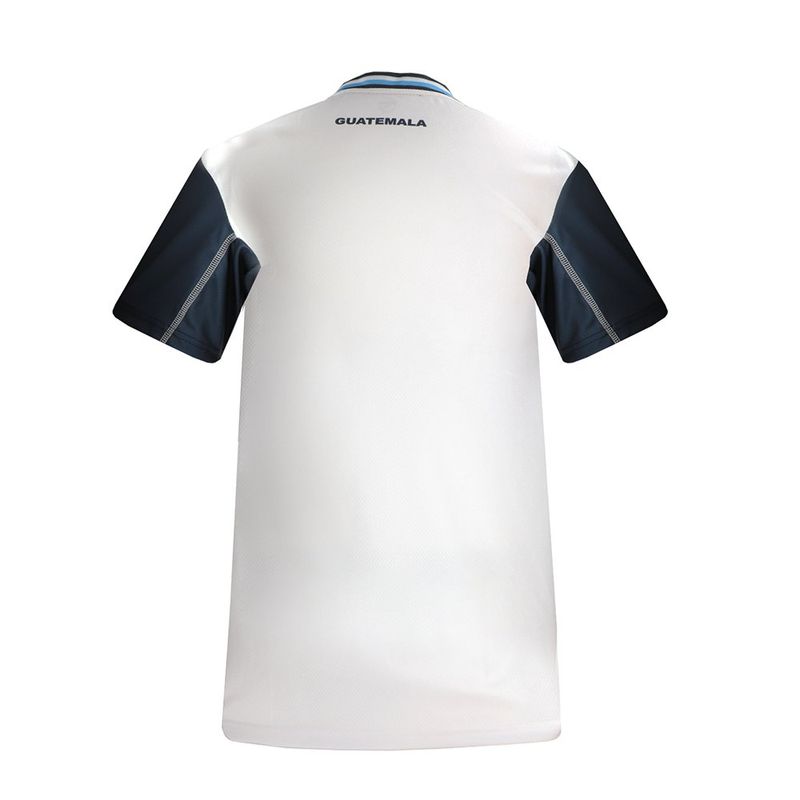 Camisola de la Selección de Guatemala para Caballero Blanca y Azul