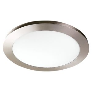 Plafón de Techo Gris Satinado 17 W
