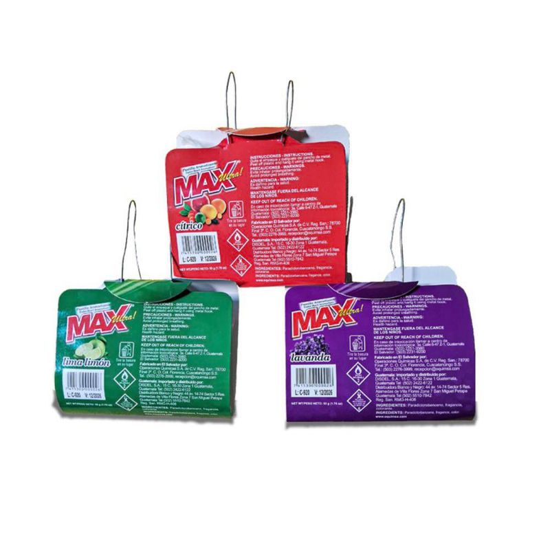 Pastilla Aromatizante Max Ultra 50 G Aroma Surtido