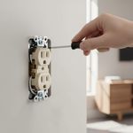 Tomacorriente Doble Ferretera Marfil 15 A