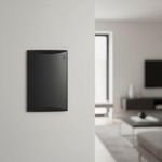 Placa Ciega Plata Negro