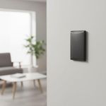 Placa Ciega Plata Negro