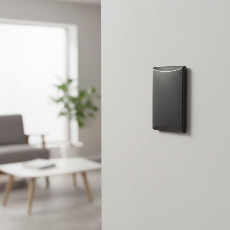 Placa Ciega Plata Negro