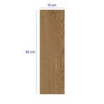 Piso Cerámico Lugano Beige 15 x 50 Cm