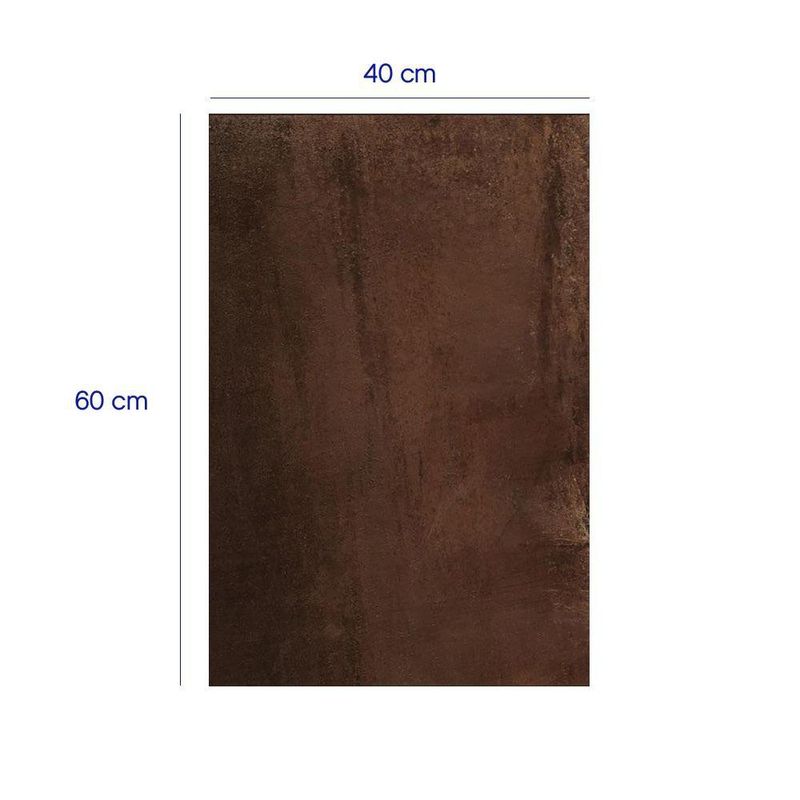 Piso Cerámico Cotto Casale Rosso Café 40 x 60 Cm