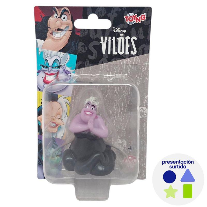 Mini Figura de Villanos Disney Diseños Surtidos