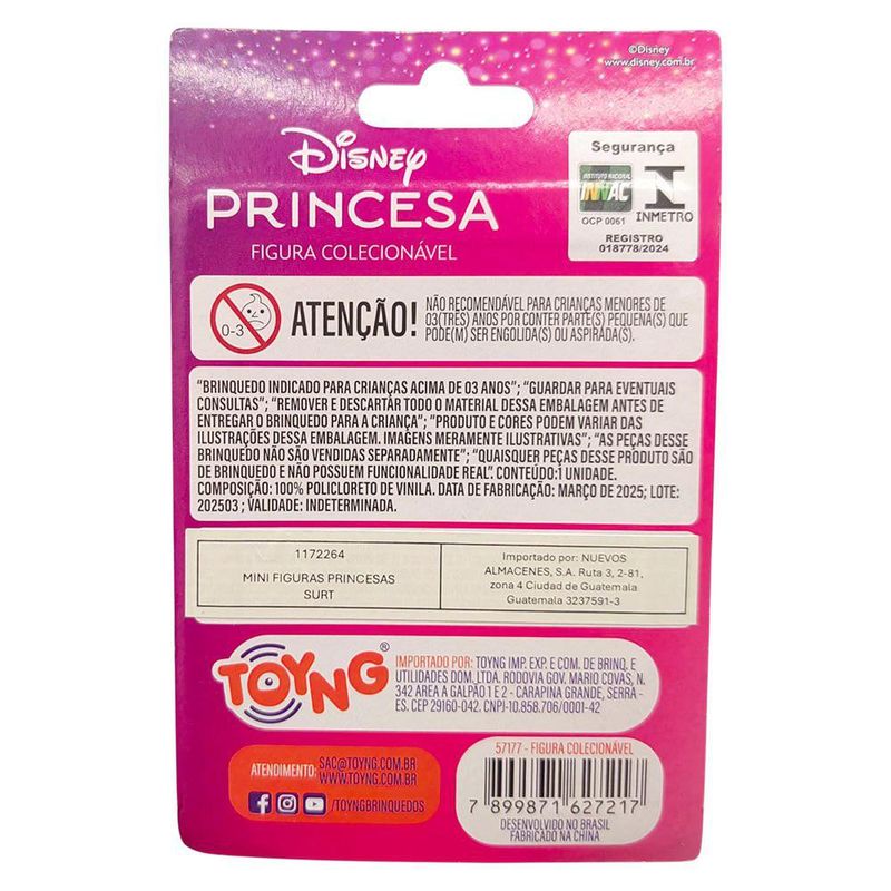 Figura Mini Princesa Disney Diseños Surtidos