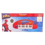 Teclado Musical Infantil con 24 Teclas y Luces Spiderman