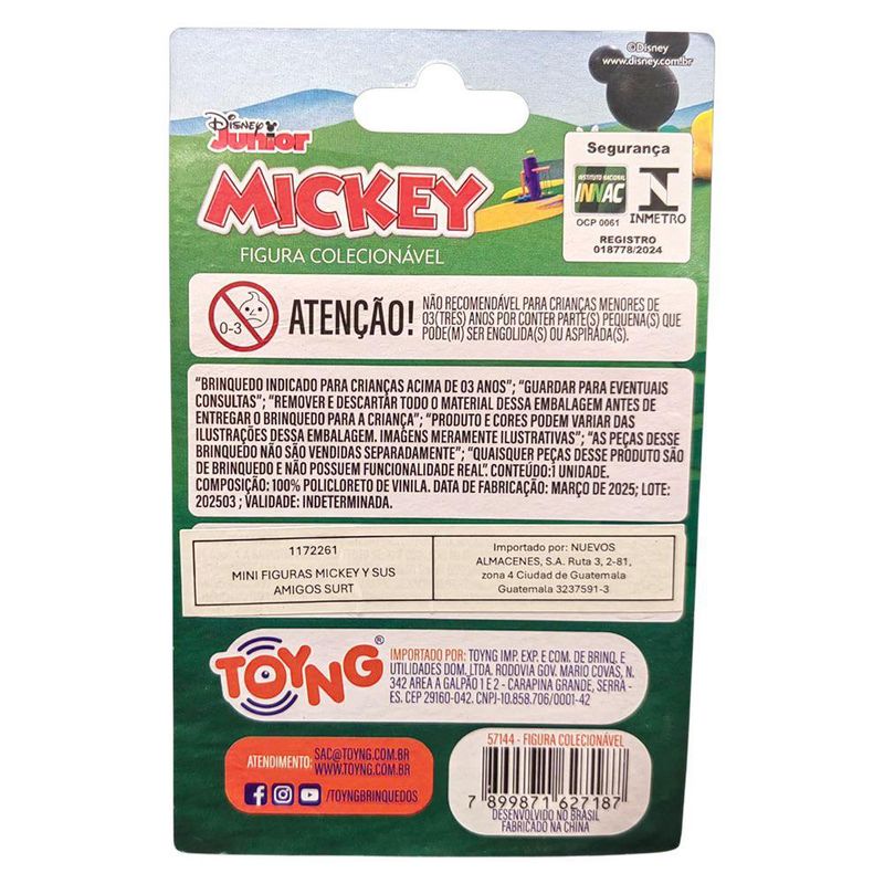 Mini Figura de Mickey y Sus Amigos Diseños Surtidos