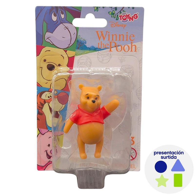 Mini Figura de Personaje Winnie The Pooh y sus Amigos Diseños Surtidos