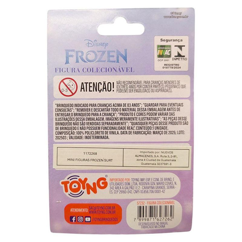 Mini Figura Disney Frozen Diseños Surtidos