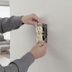 Tomacorriente Doble Standard 15 Amp Marfil