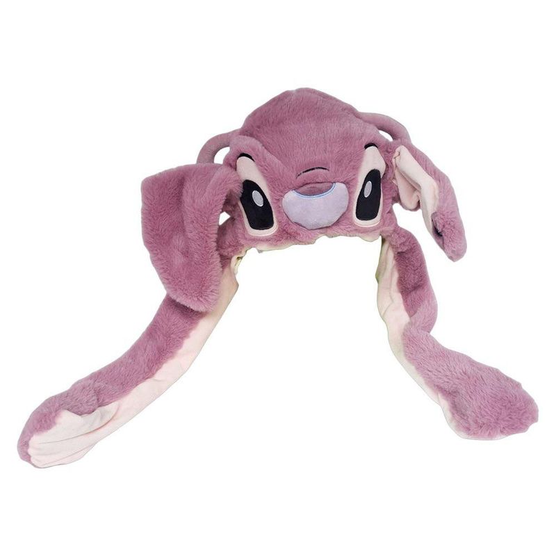Gorro de Peluche con Orejas Móviles Stitch Colores Surtidos