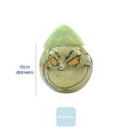 Set de 4 Bombas Navideñas Grinch Color Verde