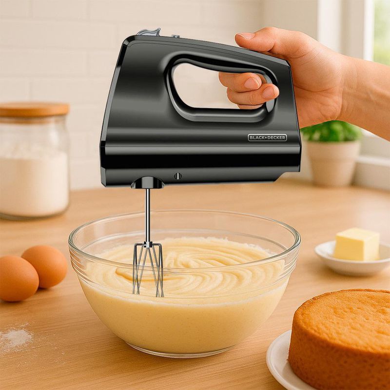 Batidora de Mano Black+Decker 5 Velocidades Color Negro