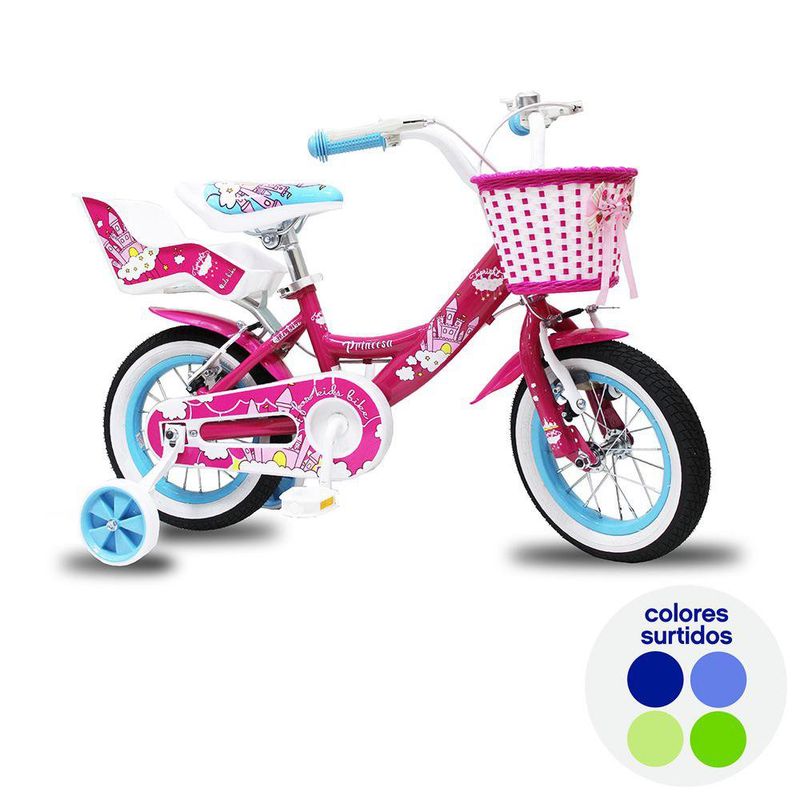 Bicicleta BMX Rin 12 Castillo Princesa