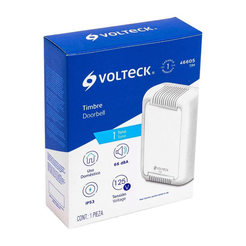 Timbre Alámbrico de 1 Tono