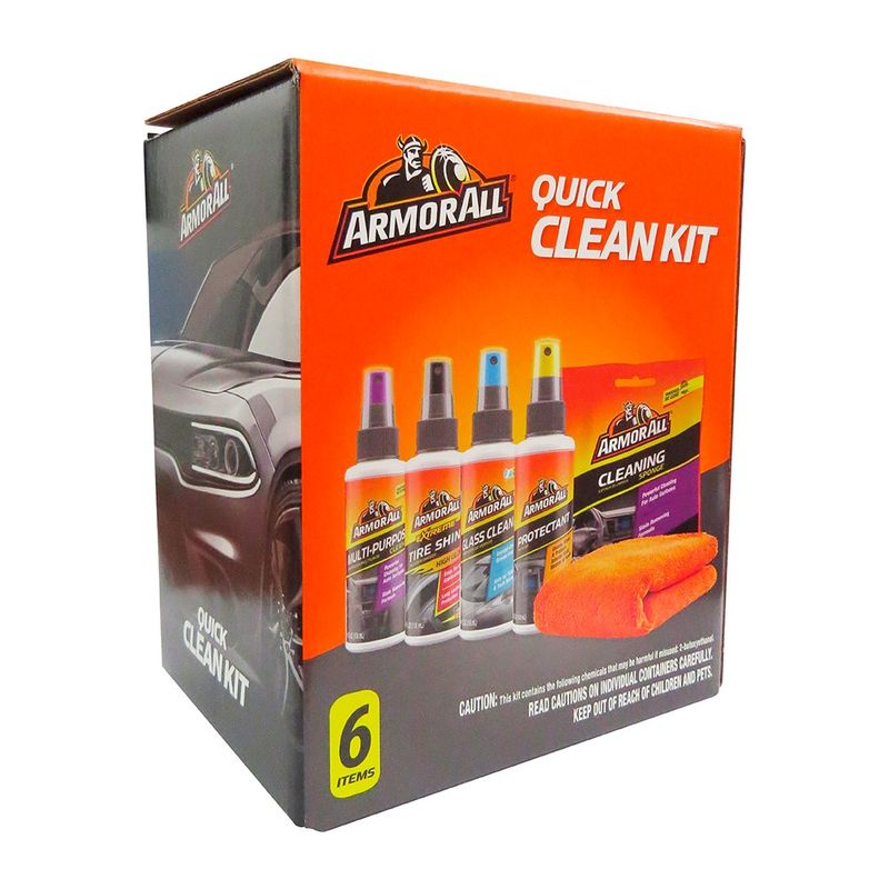 Kit Armor All Quick Clean de 6 Pzas.