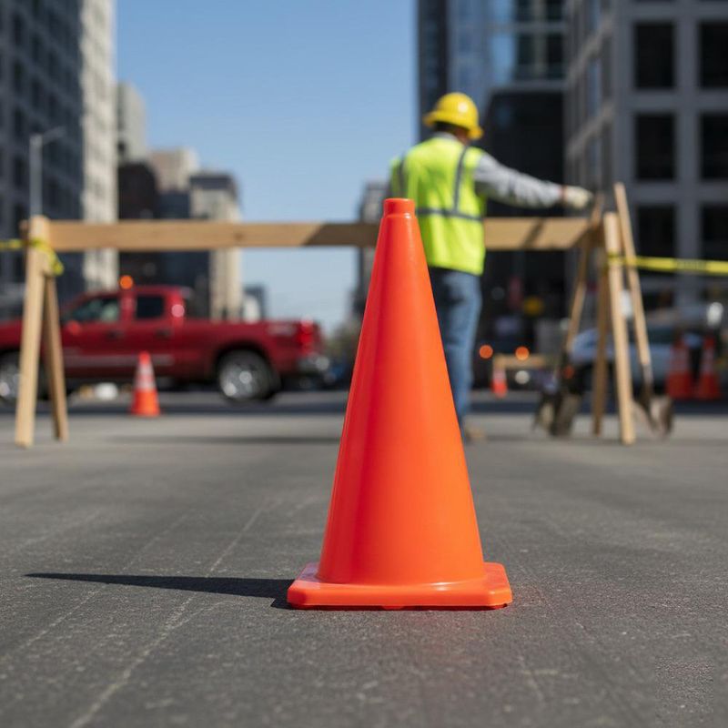 Cono de Seguridad Naranaja 28 Plg