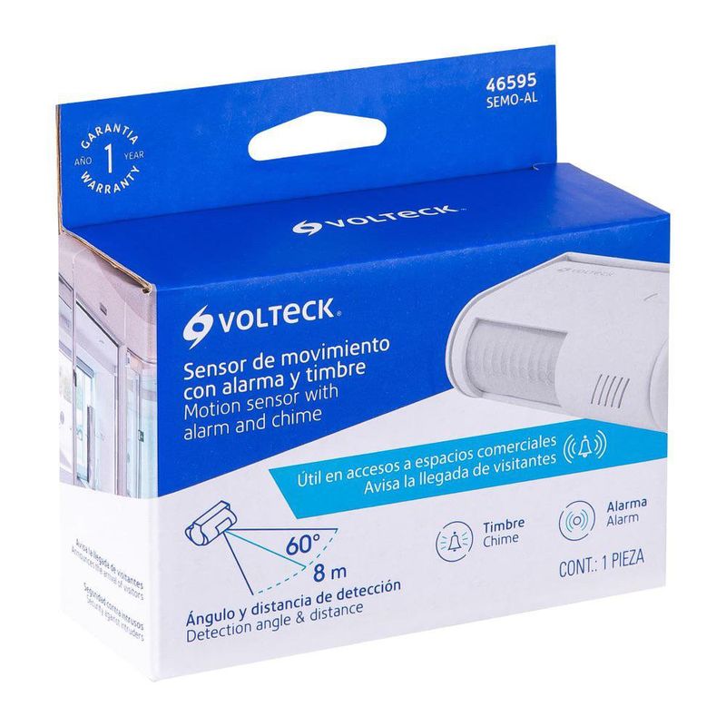 Sensor de Movimiento de Sobreponer Fijo