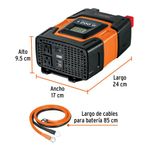 Inversor de Corriente 1000 W