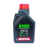 Aceite Para Moto 4T Motul 5100 20W-50 1 L
