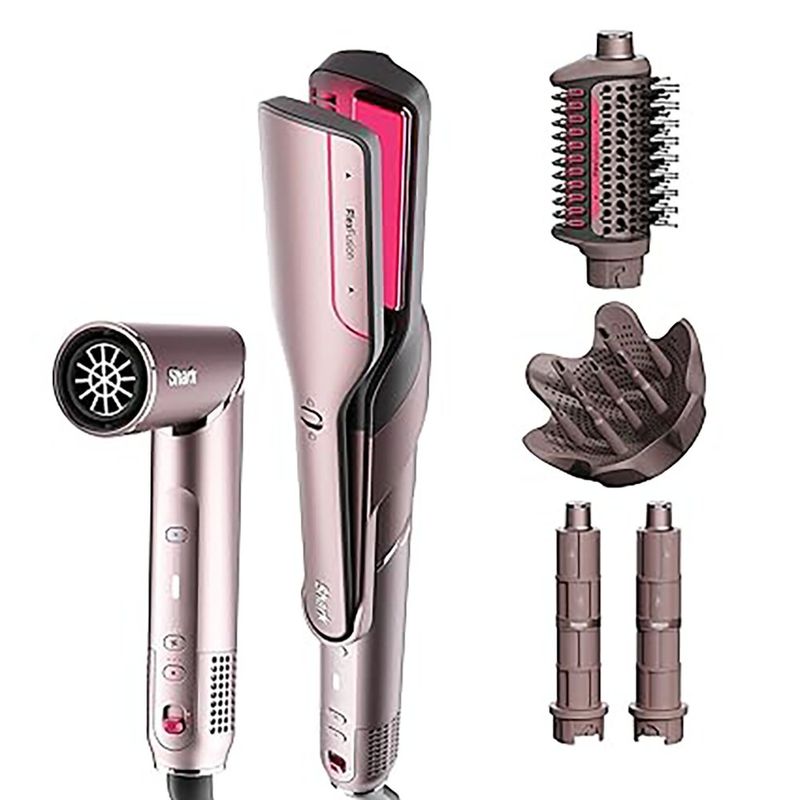 Kit de Secador, Plancha y Estilizador Shark FlexFusion