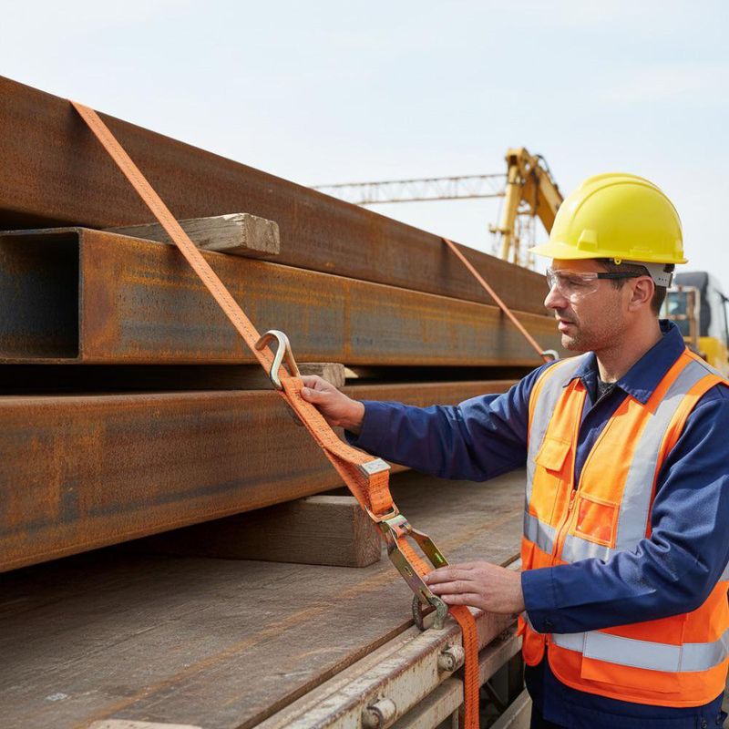 Sujetador con Matraca de 9 M y 5000 Kg