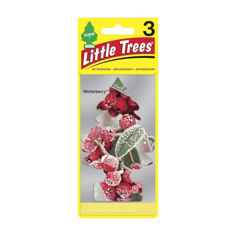 Aromatizante Little Trees Winterberry 3 Pzas.