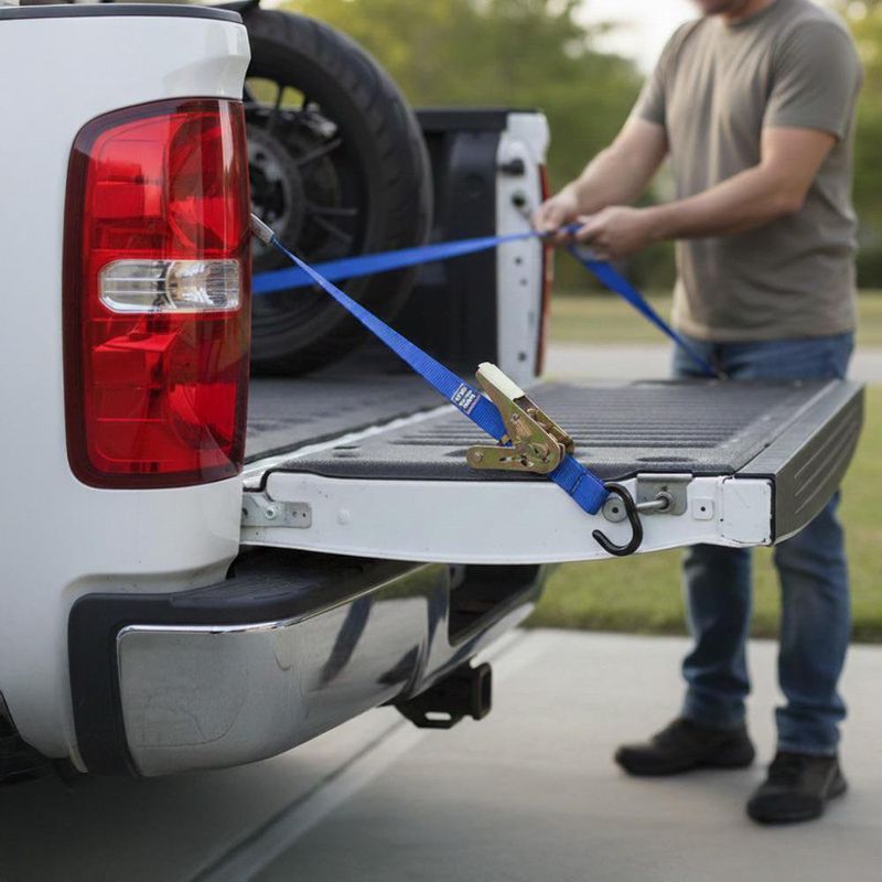 Set de 4 Correas de Sujeción con Trinquete 14 ft 400 Lb