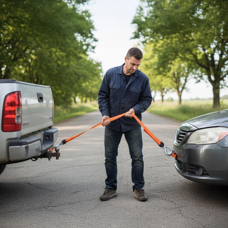 Correa para Remolque con Ganchos 2 x 5 Plg